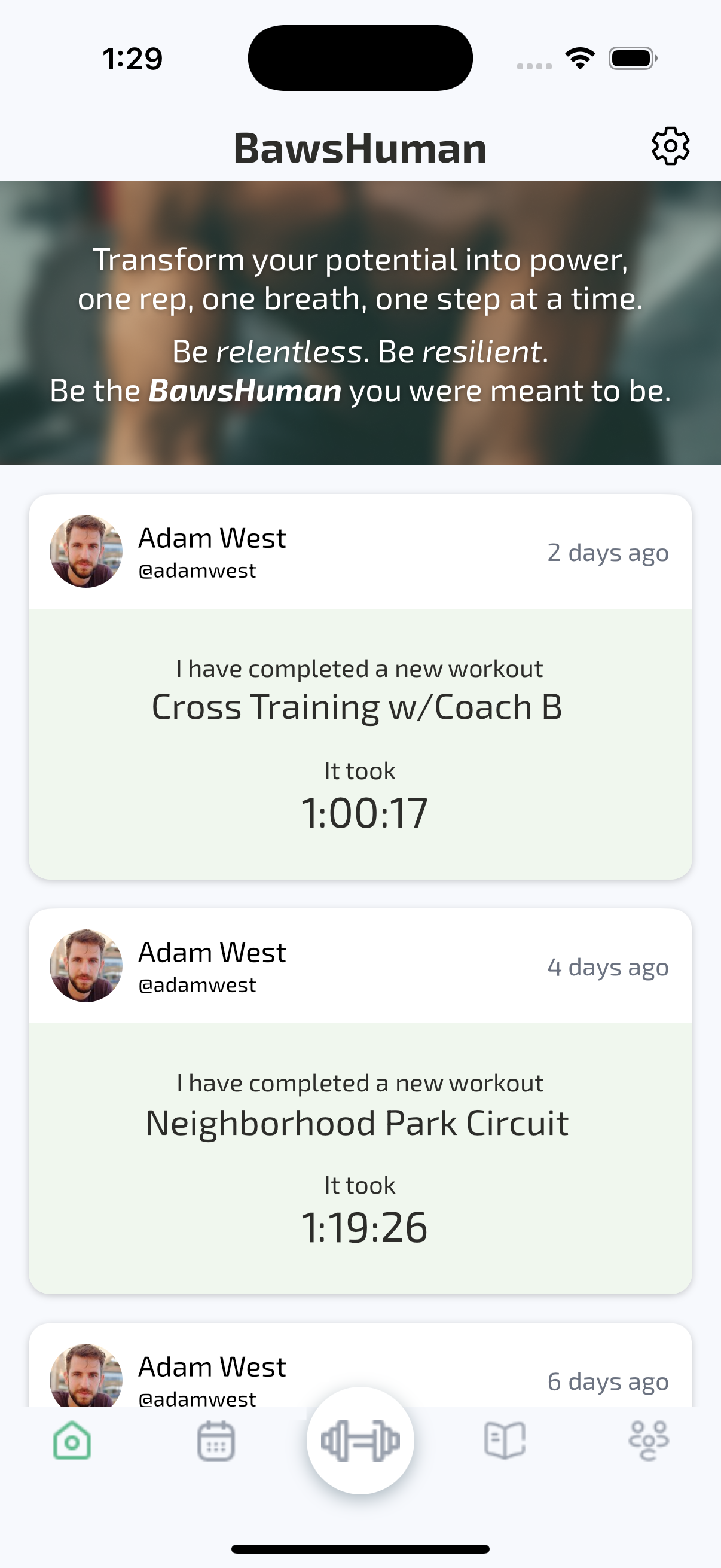 BawsHuman App Screenshot