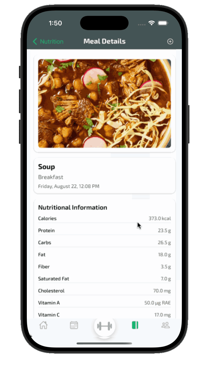 Nutrition Breakdown